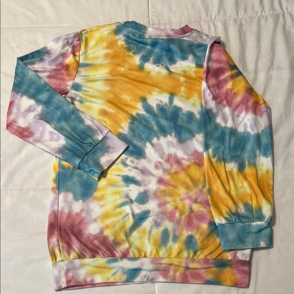 Colorful Tie-Dye Sweatshirt - Picture 5 of 5